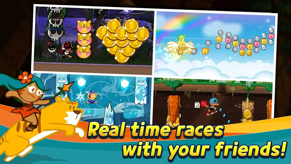 League Hone your running skills in real-time competitions!